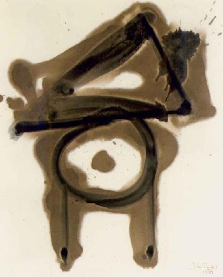 Drunk with turpentine by Robert Motherwell