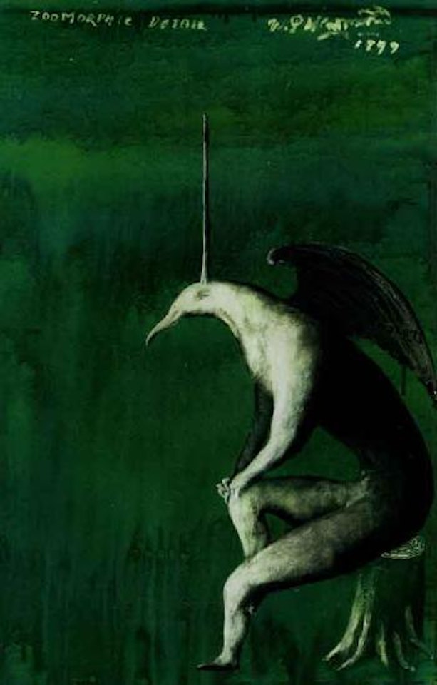 Zoomorphic detail by Bill Hammond