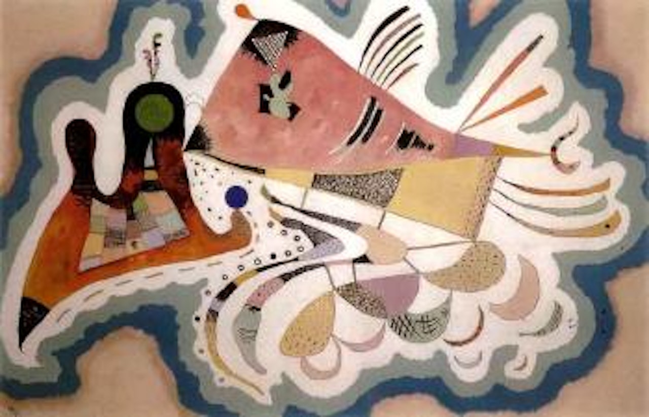 Voisinage by Wassily Kandinsky