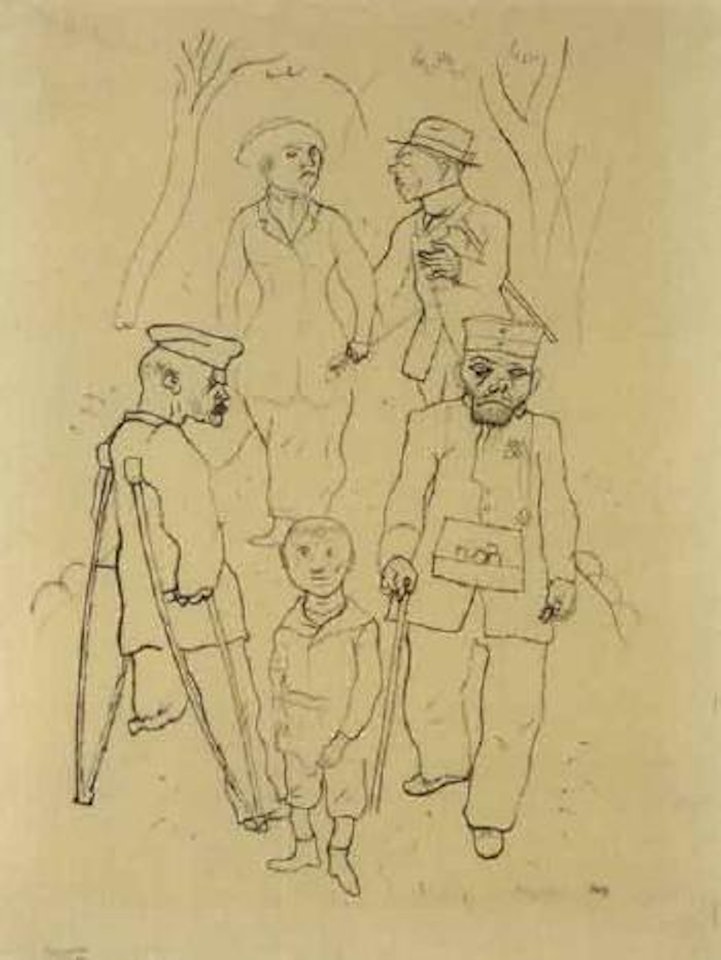 Tiergarten, Berlin by George Grosz