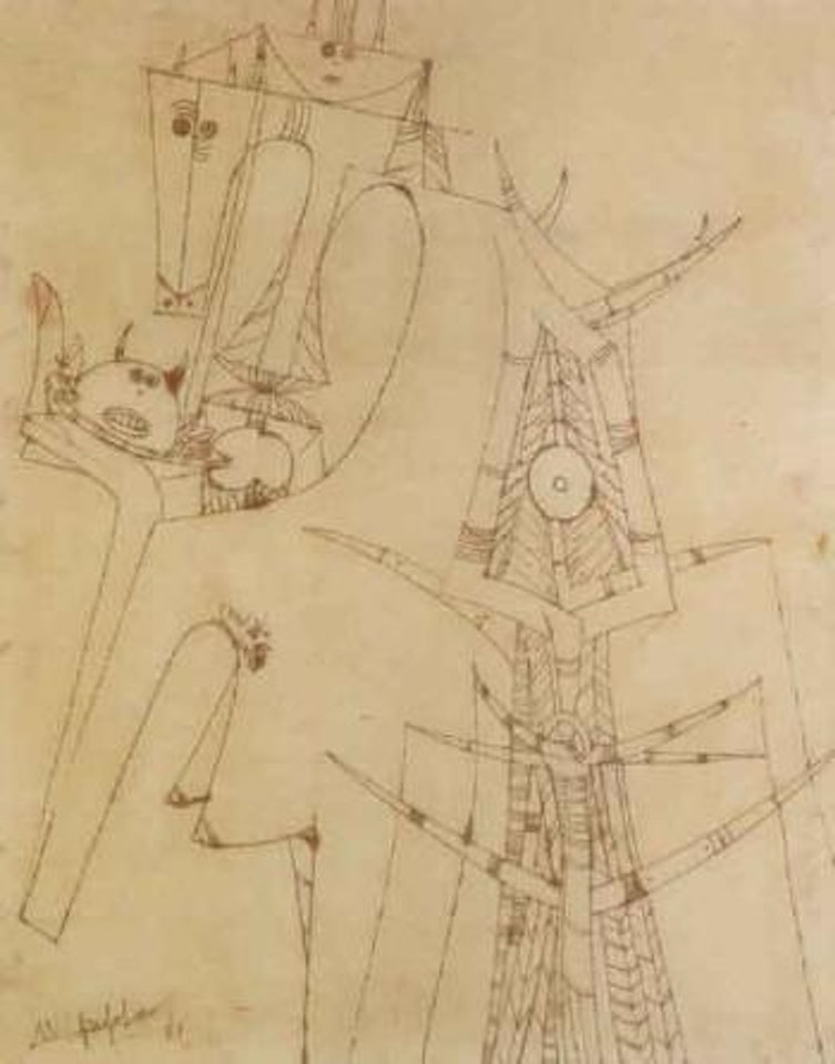 Untitled by Wifredo Lam