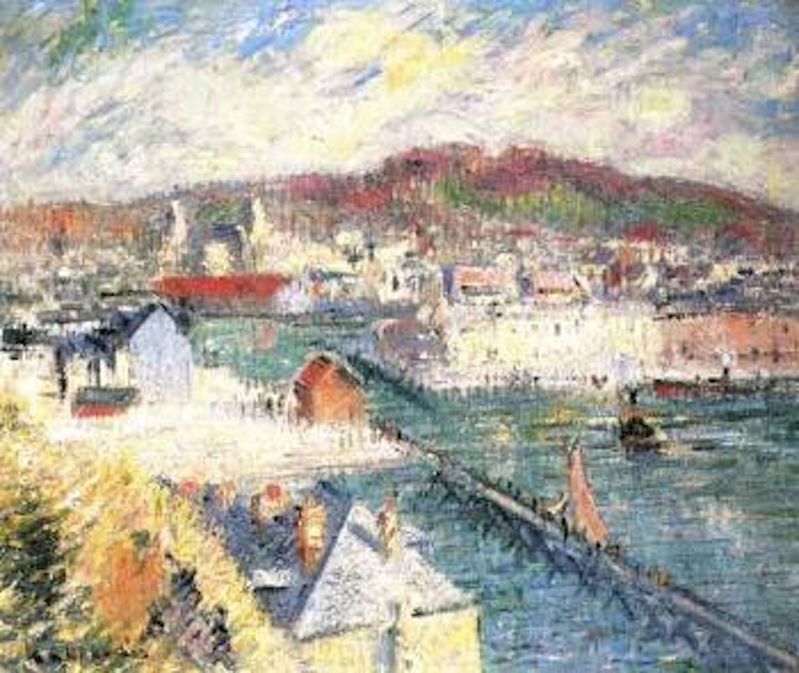 Vue de Fecamp by Gustave Loiseau