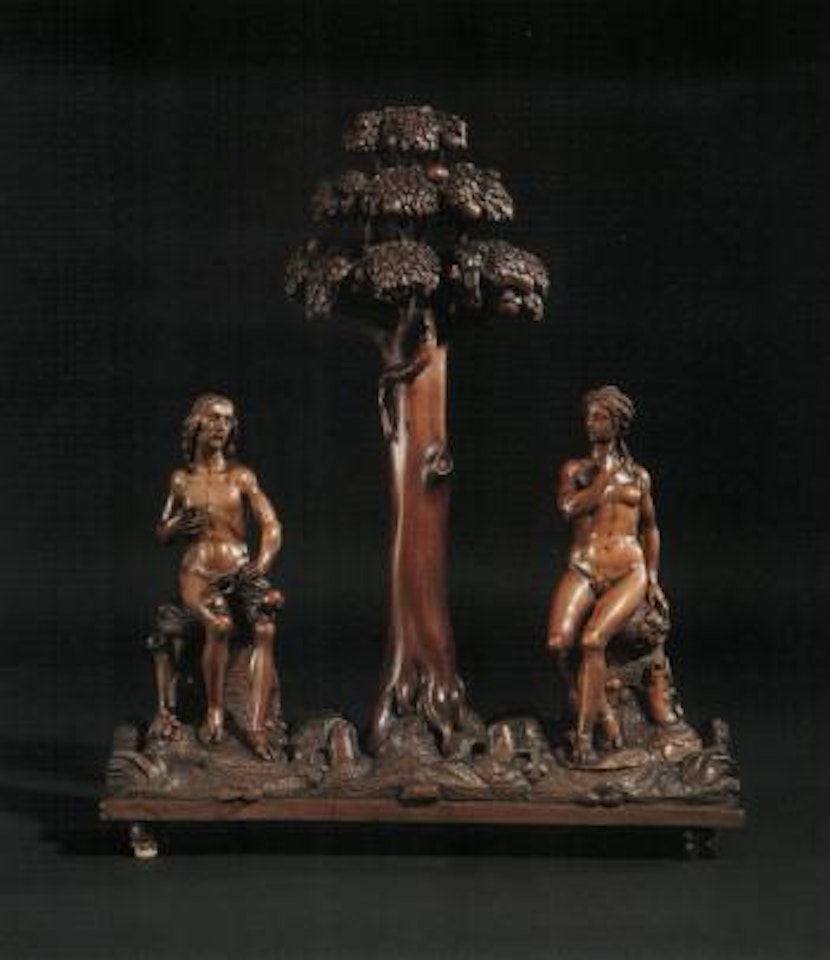 Adam and Eve by European School