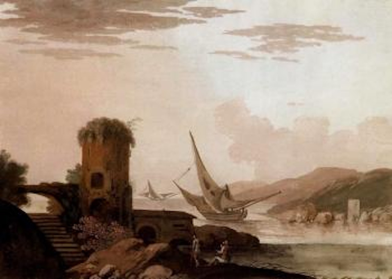 Landscapes by Giuseppe Bernardino Bison