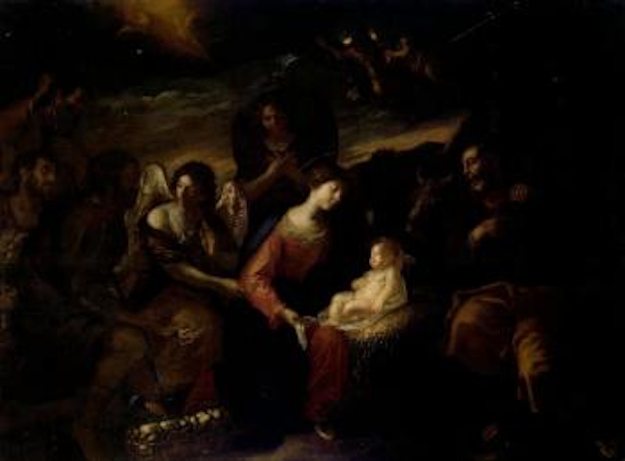 Adoration of the Shepherds by Valerio Castello