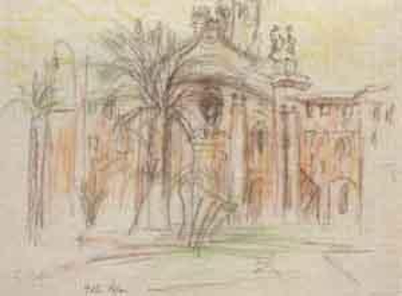 Santa croce by John Piper