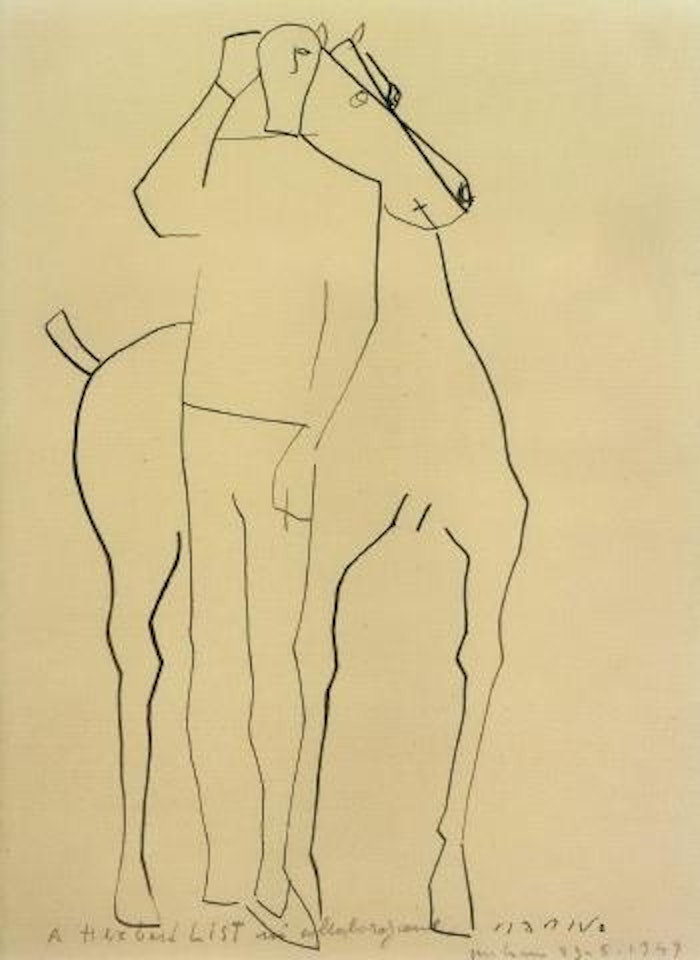 Cavallo e cavaliere by Marino Marini