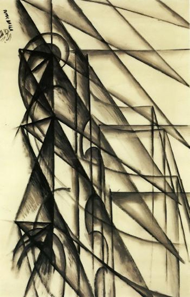 Dinamismo d' automobile by Giacomo Balla