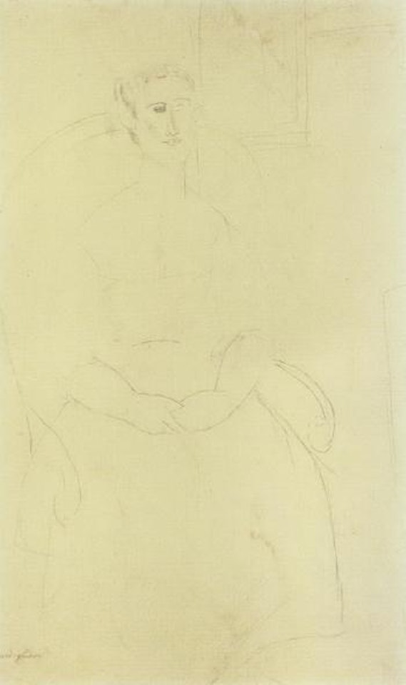 Femme assise by Amedeo Modigliani