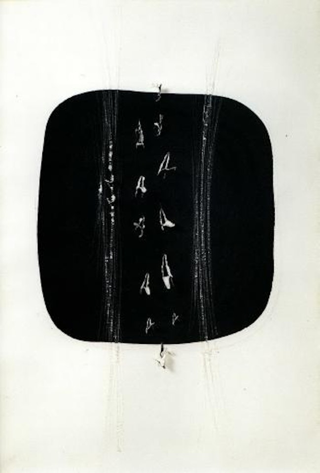 Concetto spaziale by Lucio Fontana