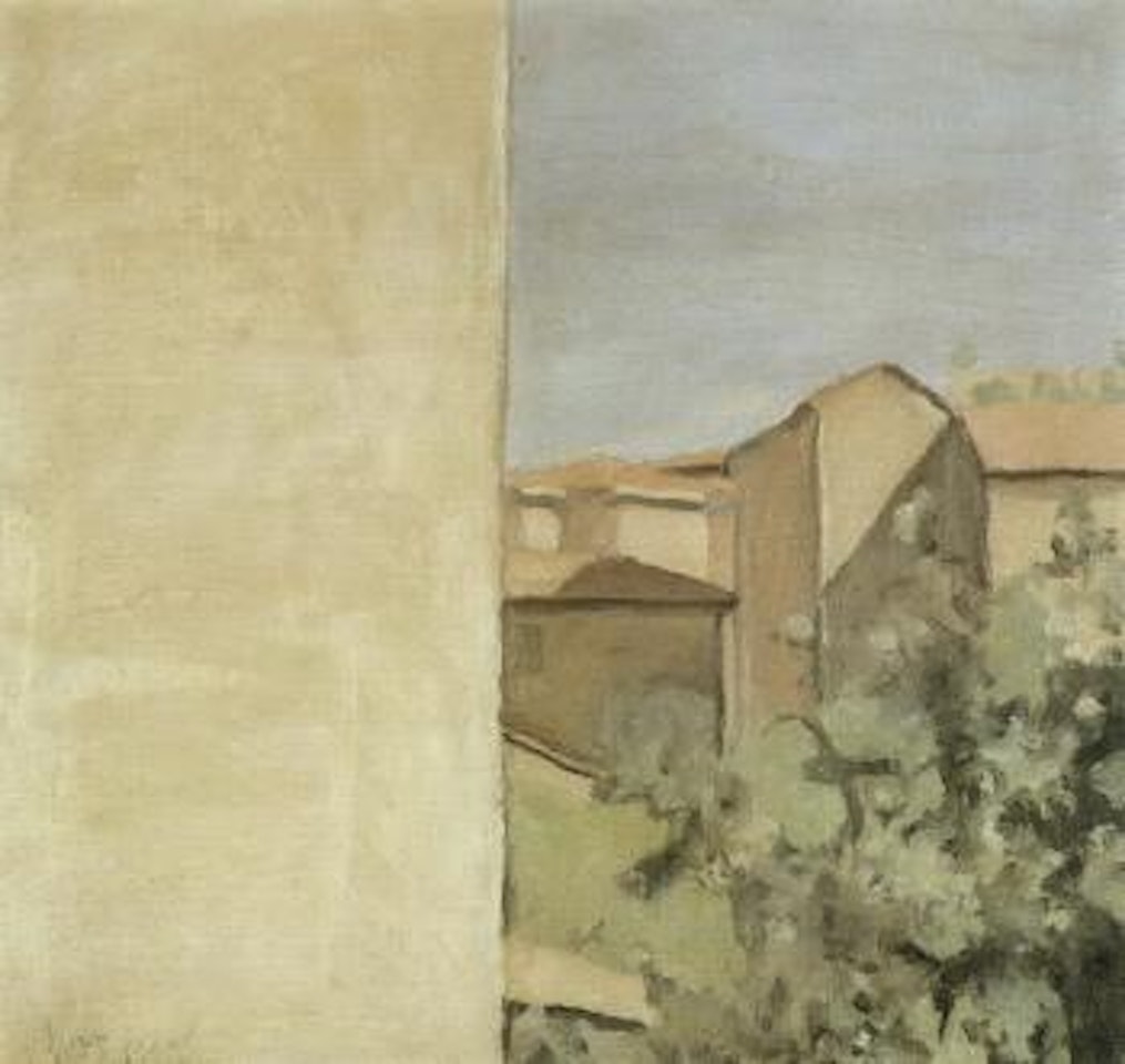 Cortile di via fondazza by Giorgio Morandi