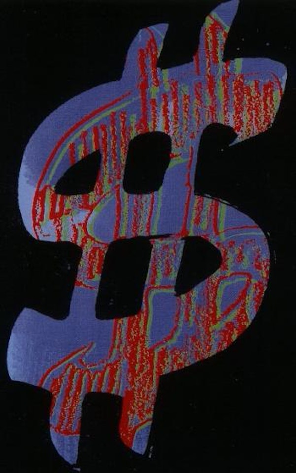 Double dollar sing no.3 by Andy Warhol