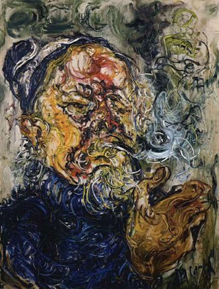 Self portrait by Affandi