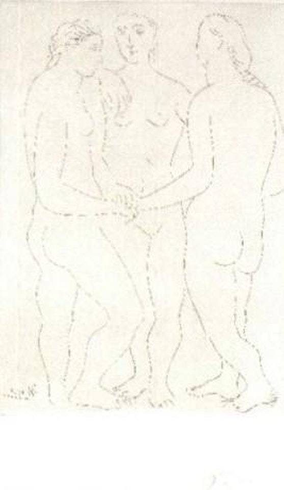 Les trois amies by Pablo Picasso