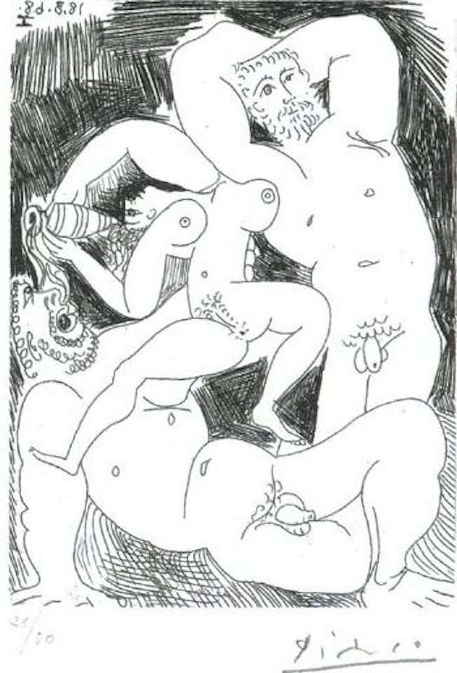 Pourvu qu'on ait L'Ivresse by Pablo Picasso