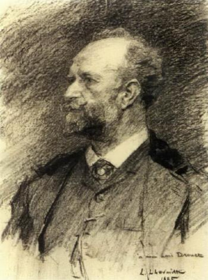 Portrait of Charles Drouet by Léon Augustin Lhermitte