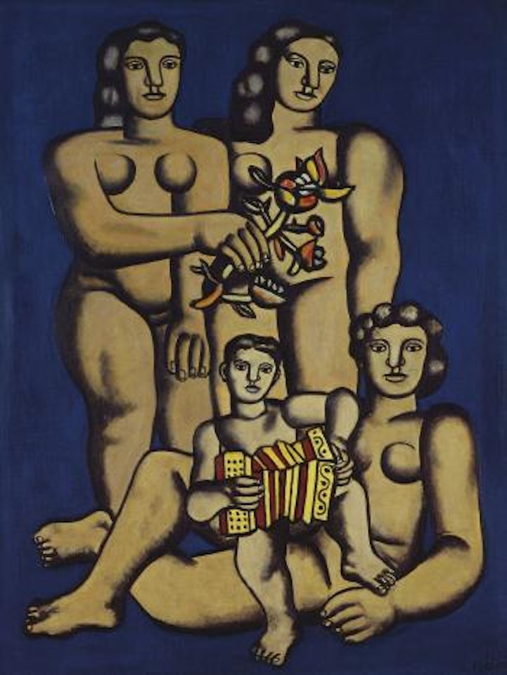 Composition les trois soeurs by Fernand Leger