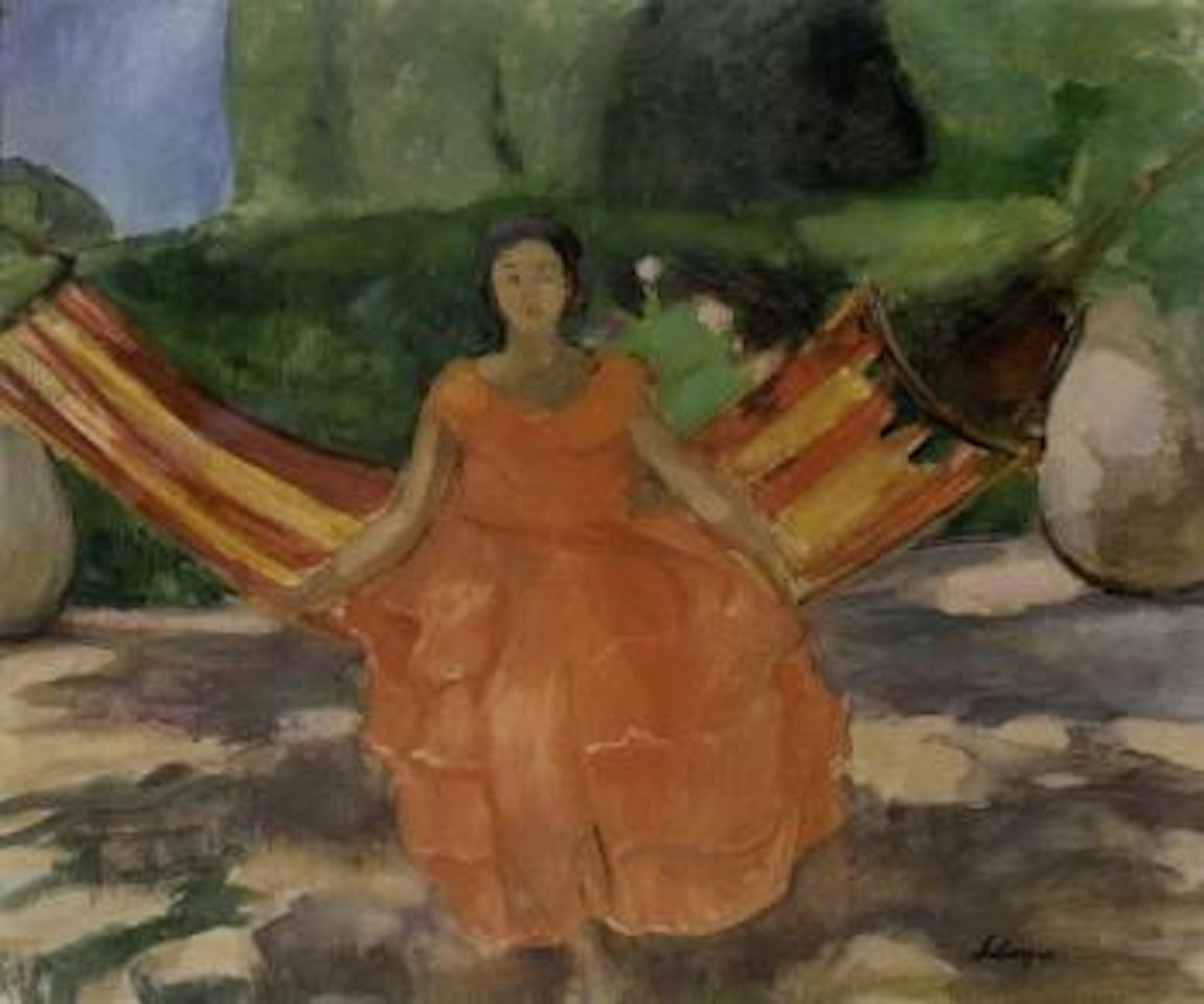 La robe rose by Henri Lebasque