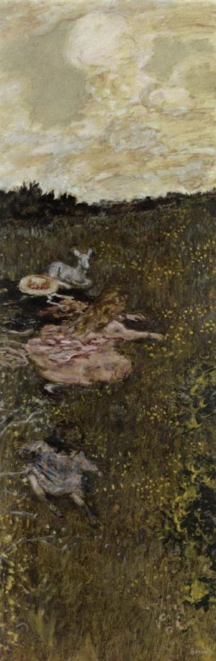 Enfants et Chevreaux by Pierre Bonnard