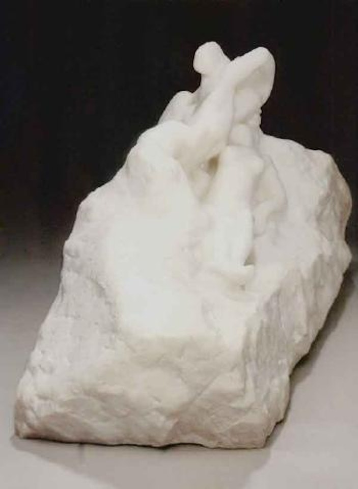 Le baiser du fantome a la jeune fille by Auguste Rodin