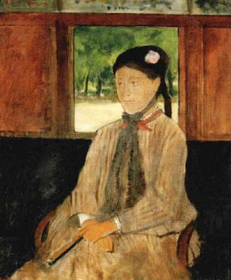 Portrait de femme by Edgar Degas