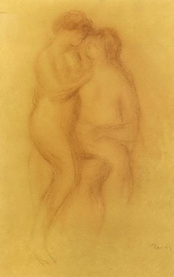 Deux figures by Pierre-Auguste Renoir