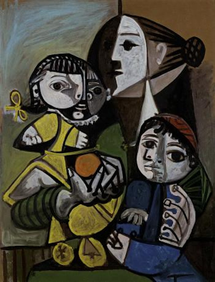 Mere aux enfants a l'orange by Pablo Picasso