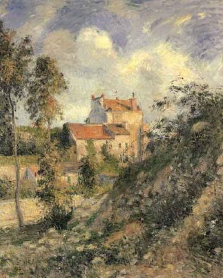 Les mathurins, Pontoise by Camille Pissarro