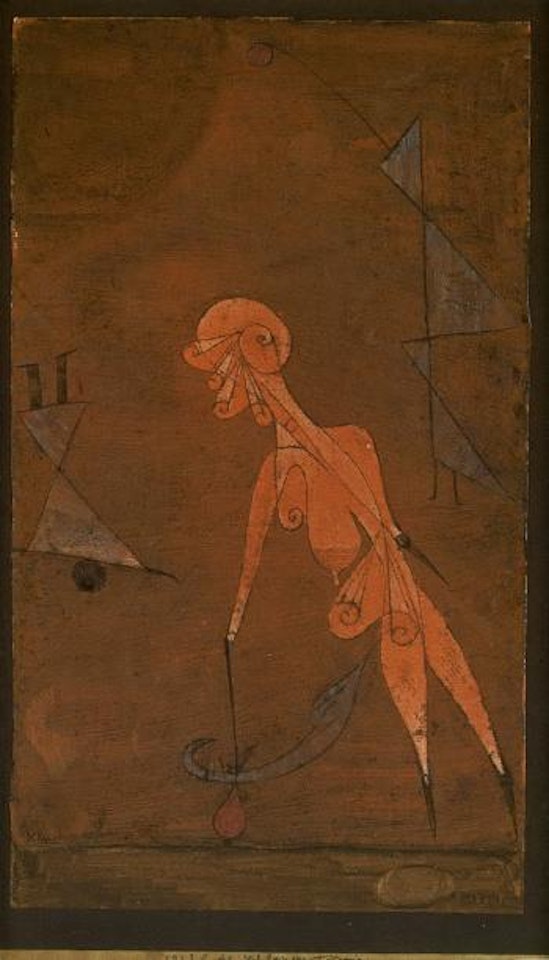 Schlangen-toterin by Paul Klee