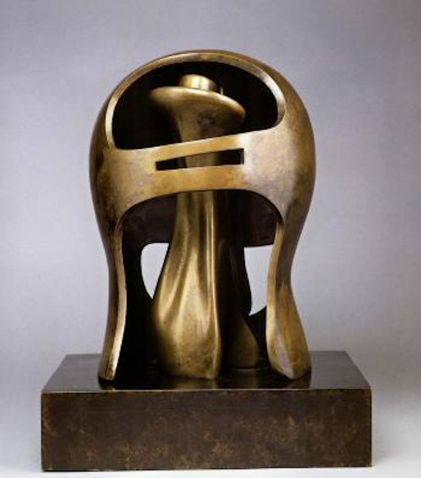 Helmet head no.5 by Henry Moore