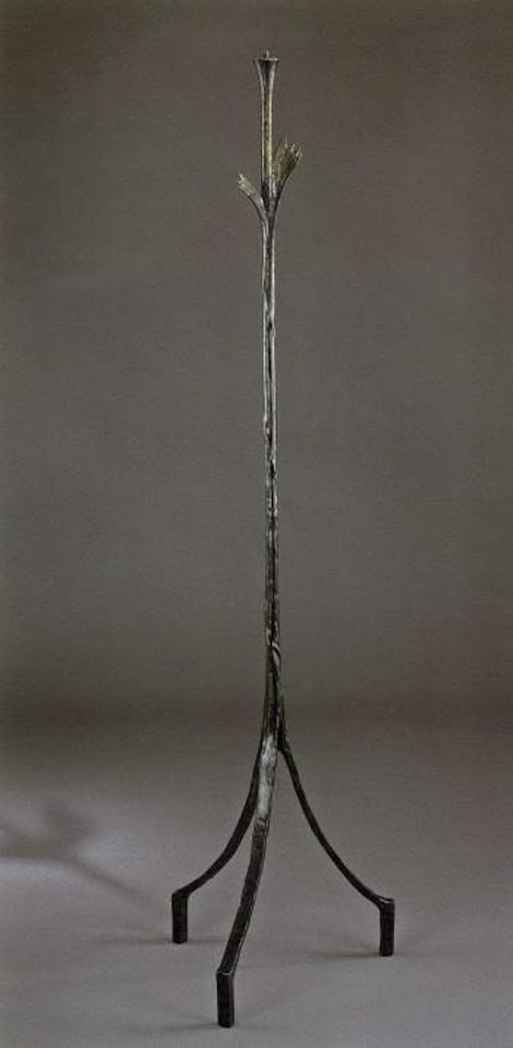 Lampadaire aux feuillies by Alberto Giacometti