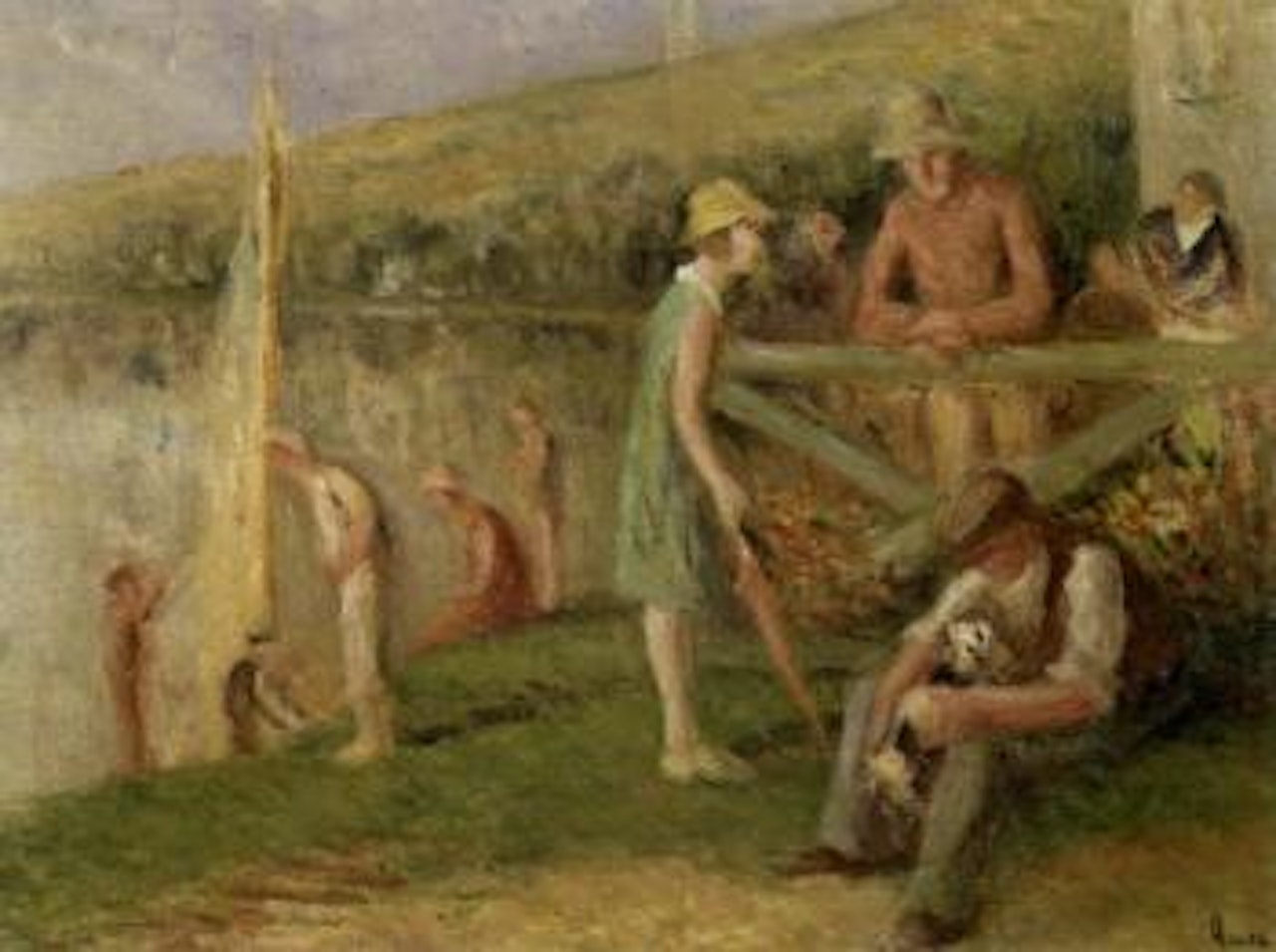 Rolleboise, le restaurant Cyrano by Maximilien Luce