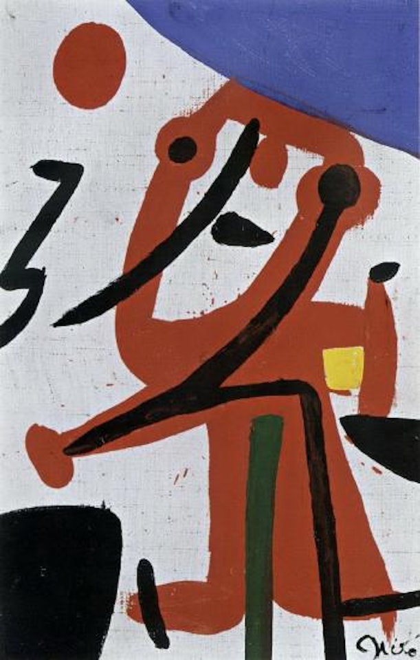 Femme oiseaux by Joan Miró