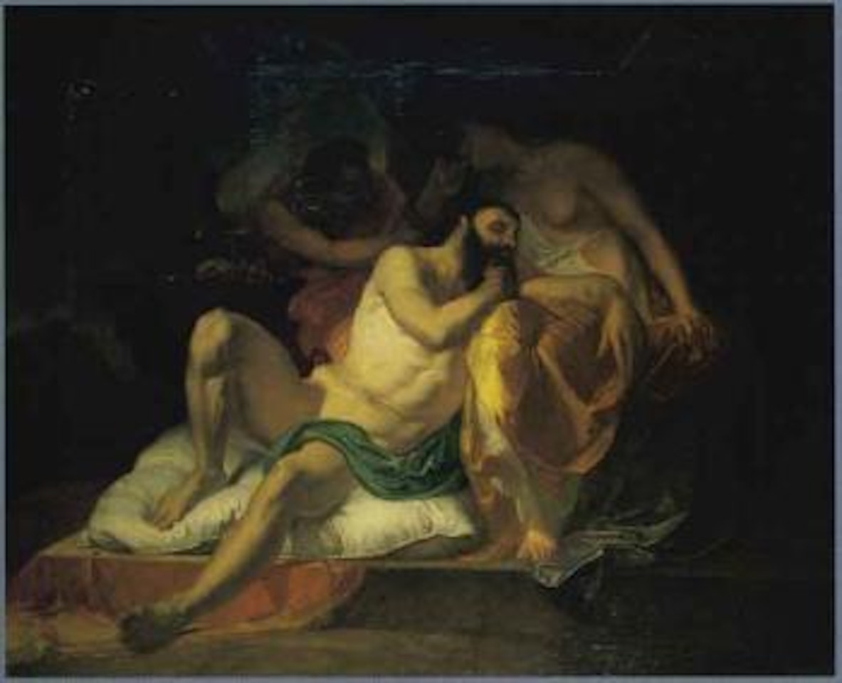 Sanson and Dalila by Eugene Delacroix