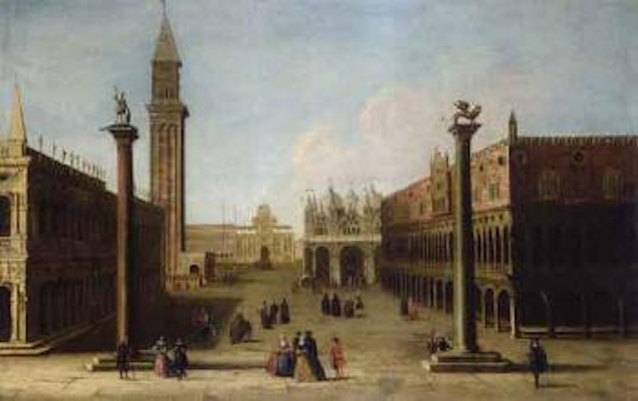 Venice, view of Piazzetta and Doge's Palace by Canaletto