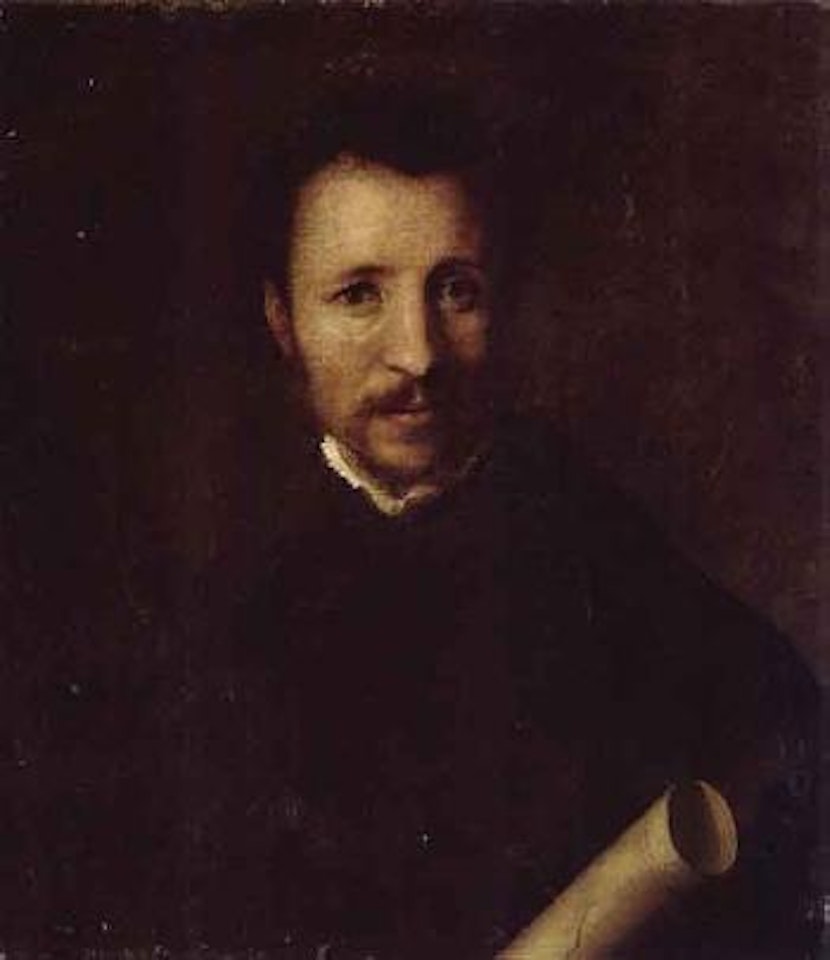 Portrait of young bearded man by Venetian School