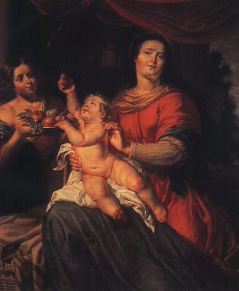 La vierge et l'enfant by Peter Paul Rubens