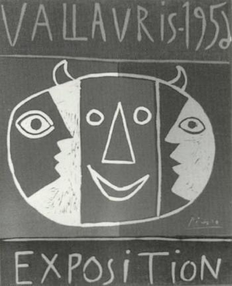 Affiche Vallauris 1956 Exposition by Pablo Picasso