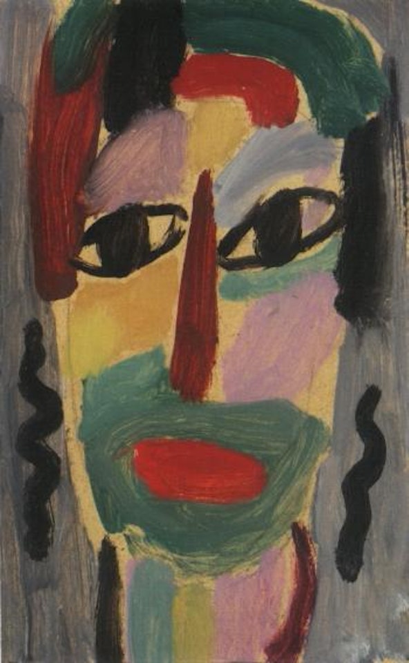 Mystical head by Alexej von Jawlensky