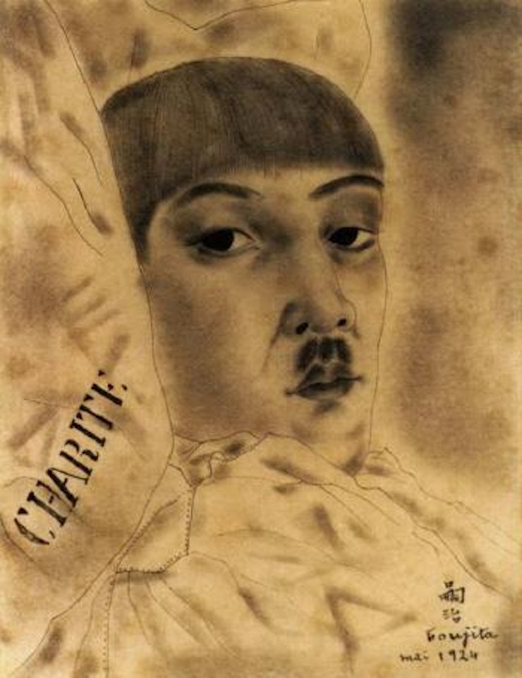 Autoportrait - Charite by Leonard Tsuguharu Foujita