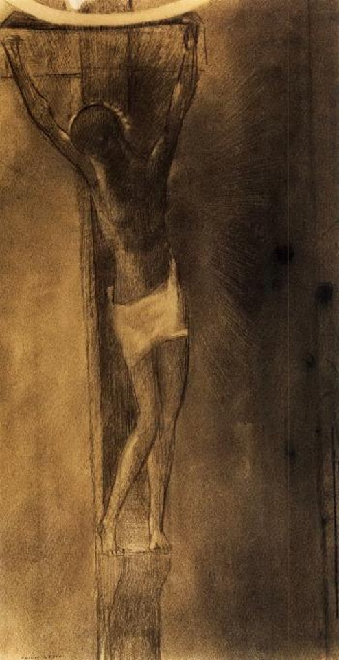 Crucifixion by Odilon Redon