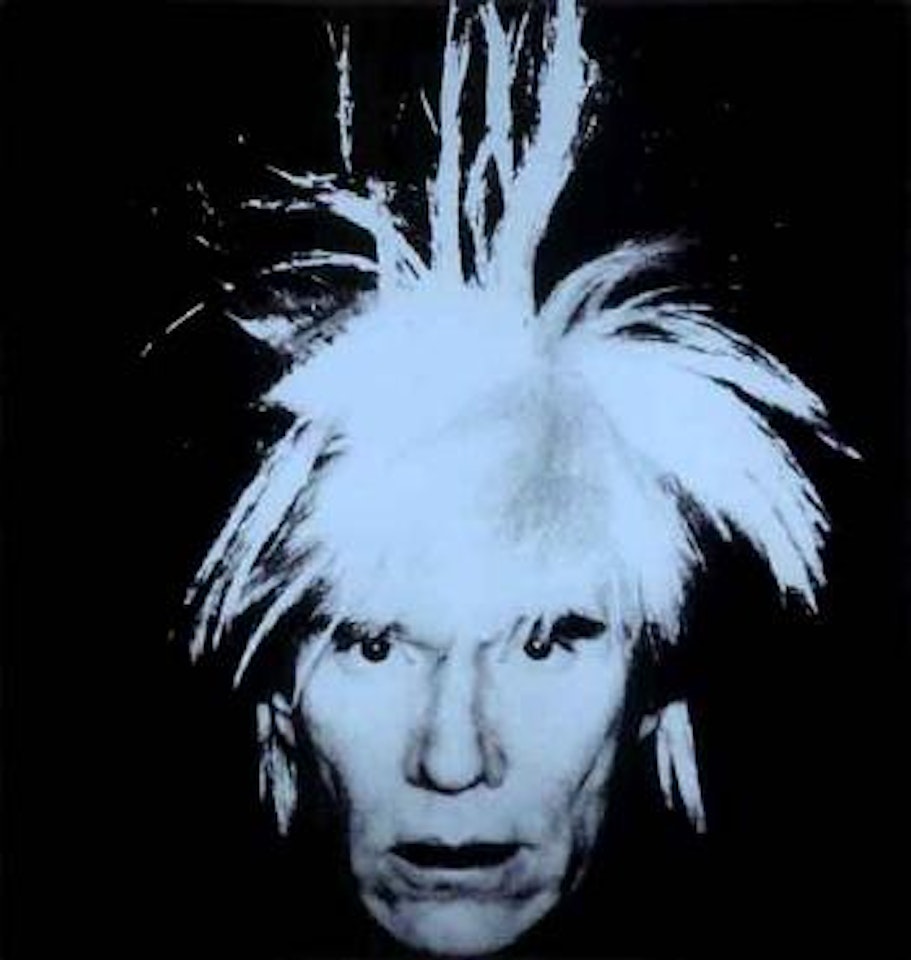 Self portrait by Andy Warhol