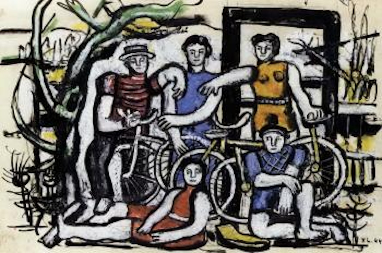 La belle equipe by Fernand Leger
