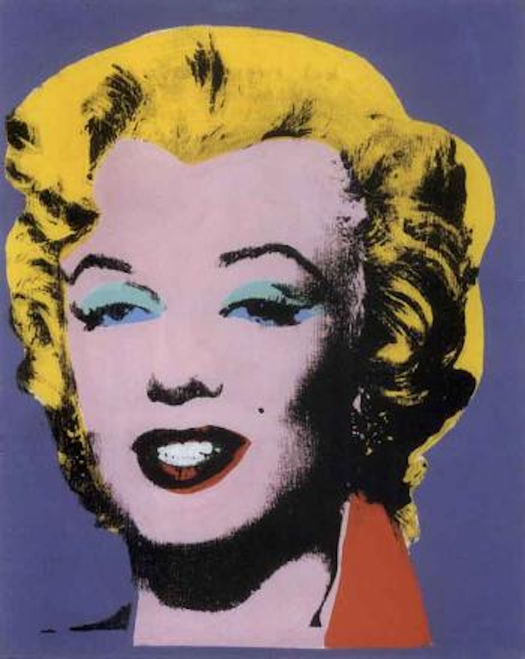 Lavender Marilyn 1 by Andy Warhol