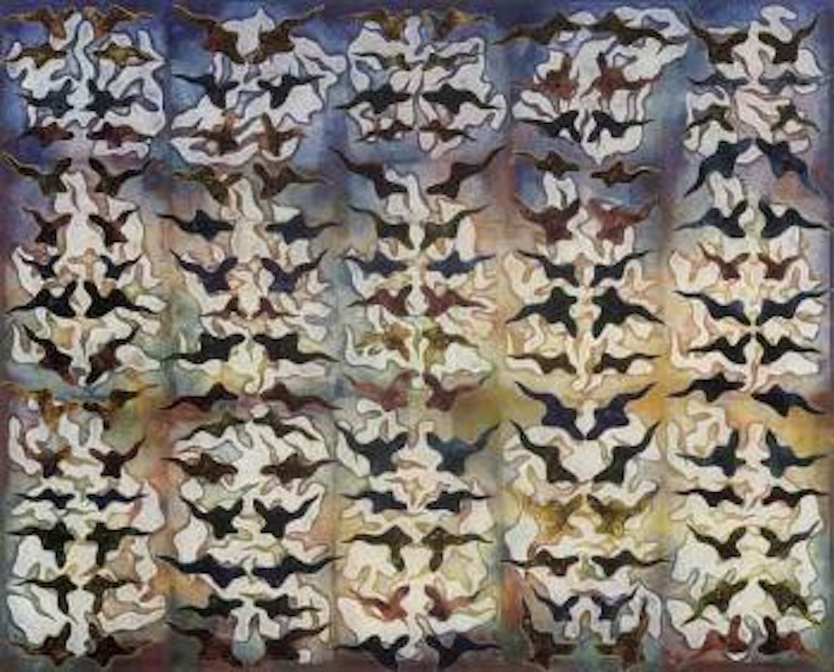 Black volta by Philip Taaffe