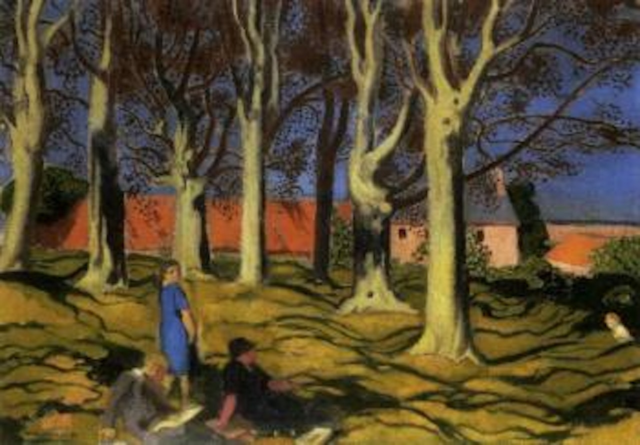 Bois de hetres a Loguivy by Maurice Denis
