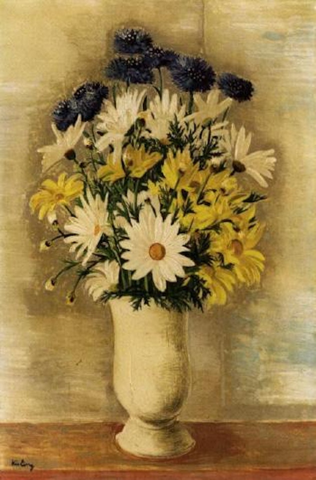 Vase de fleurs by Moïse Kisling