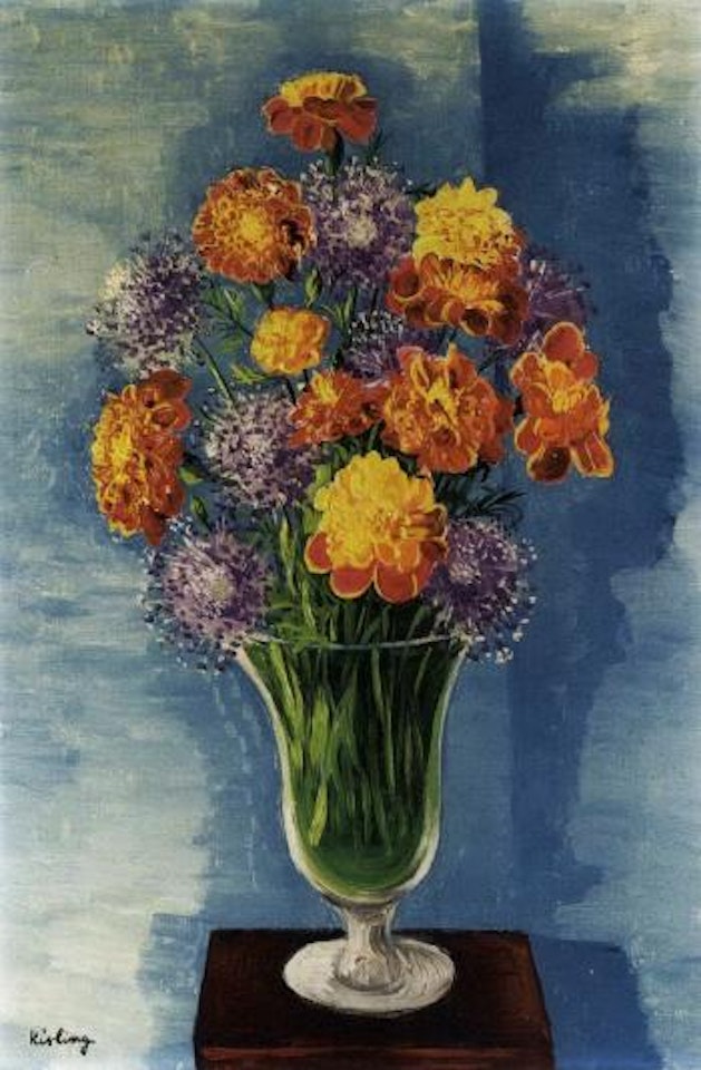 Bouquet de fleurs by Moïse Kisling