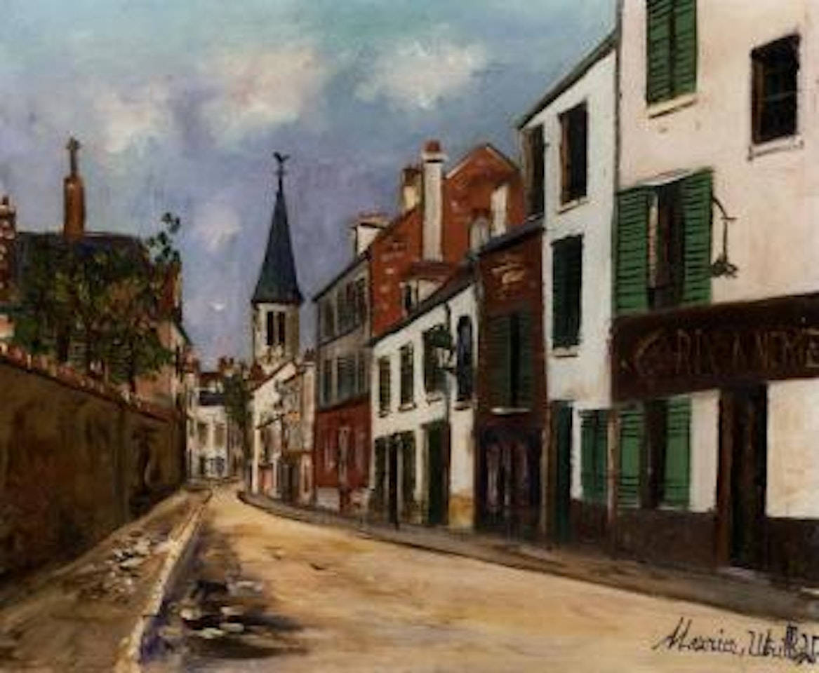 Rue a Stains by Maurice Utrillo