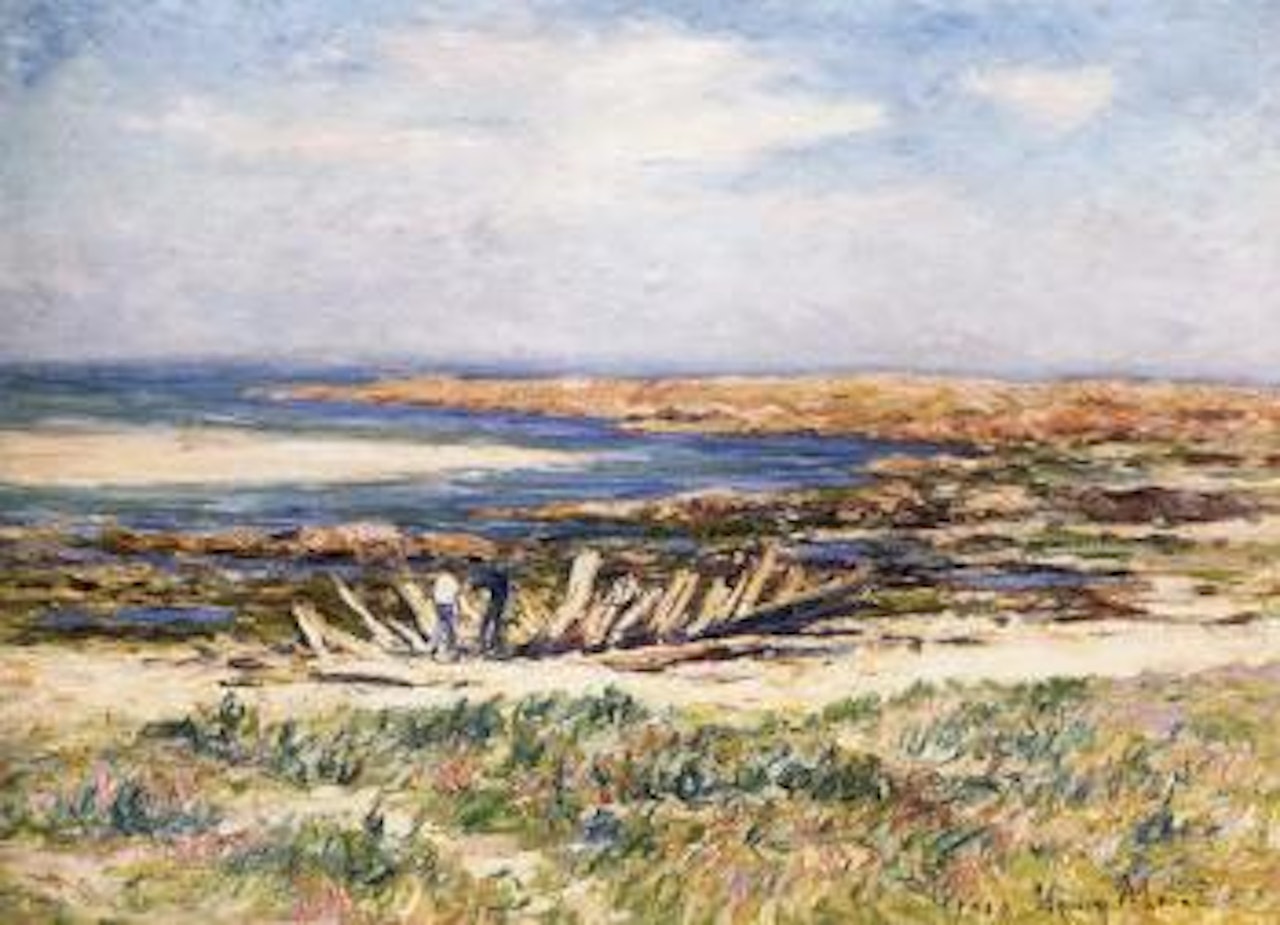 La Manche a Dieppe by Henry Moret